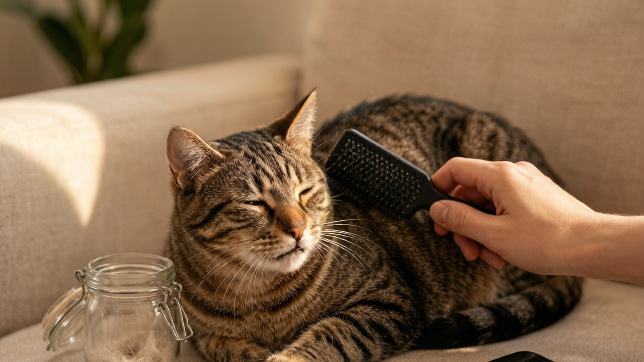 My Cat Woke Me Up at 3 AM by Vomiting a Hairball Directly Onto My Pillow — Here's What Finally Stopped It