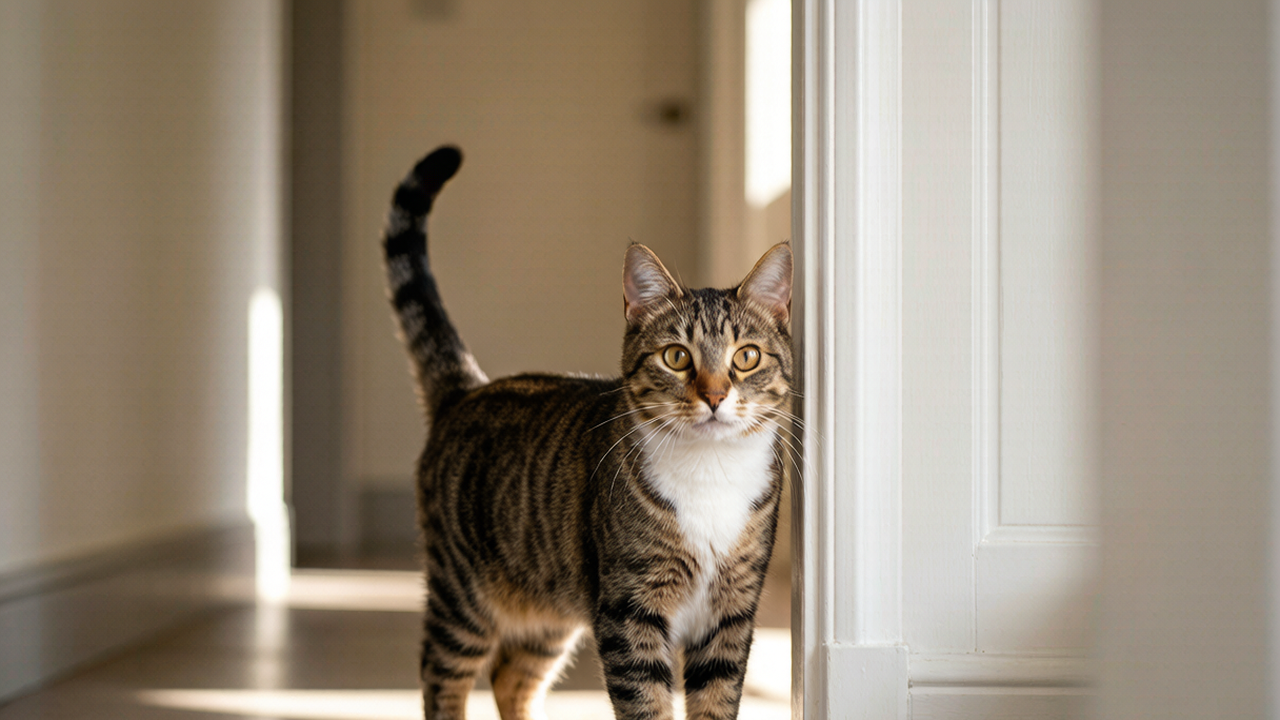 My Cat Started Spraying Every Door Frame in the House — and It Wasn't a Litter Box Problem