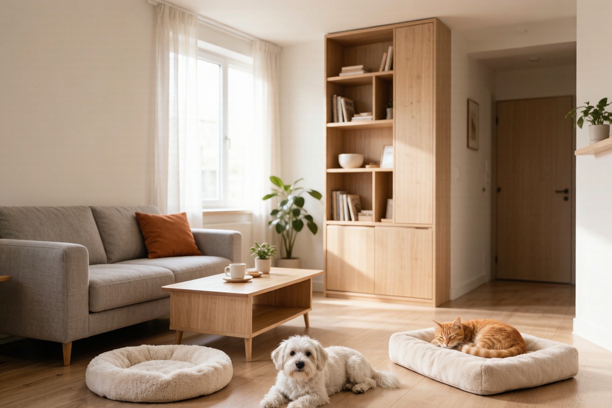 15 Space-Saving Ideas for Small Apartments (Pet Owners Swear By These)