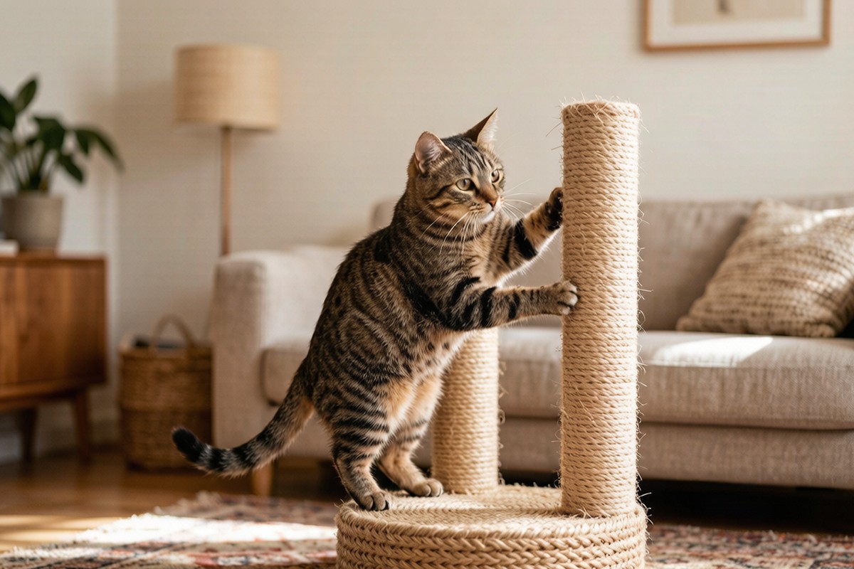 DIY Cat Scratching Post Cheap: Build a Sturdy Post for Under $15