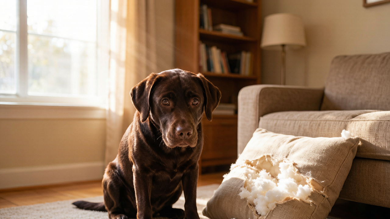 My Dog Destroyed a $1,200 Couch While I Was at the Grocery Store: What Finally Stopped the Destruction