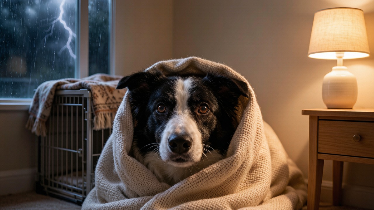 How to Calm Your Dog During Fireworks and Thunderstorms