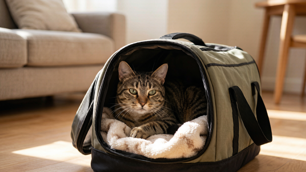 How to Get Your Cat Into a Carrier Without Looking Like You Lost a Knife Fight