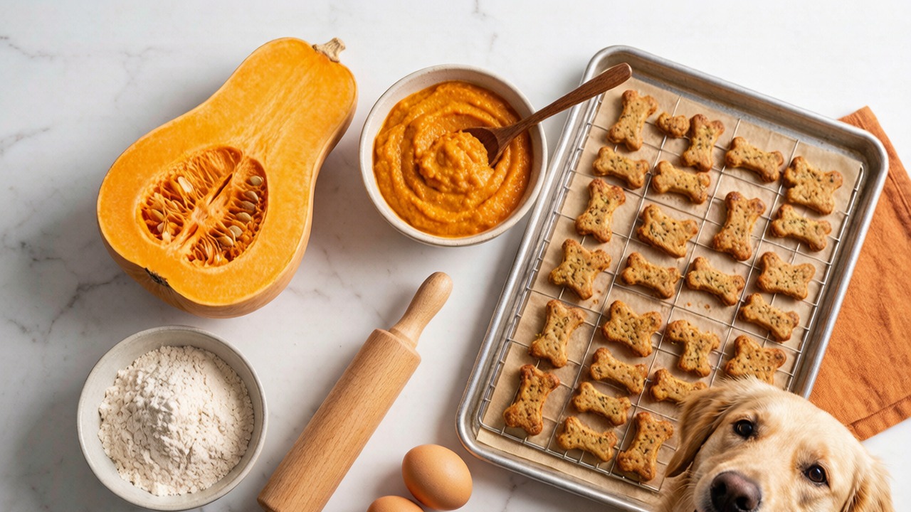 How to Make Dog Treats with Pumpkin