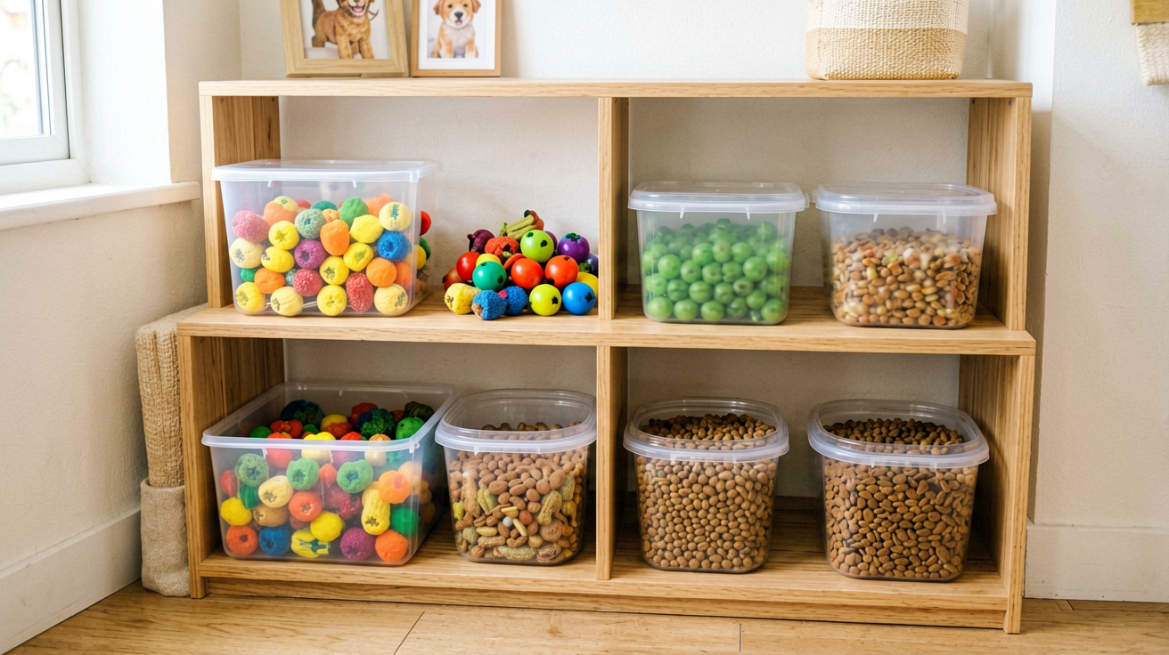 How to Organize Pet Supplies in a Small Apartment (Without Losing Your Mind)