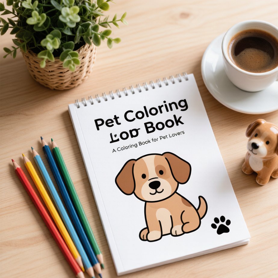Pet Coloring Book