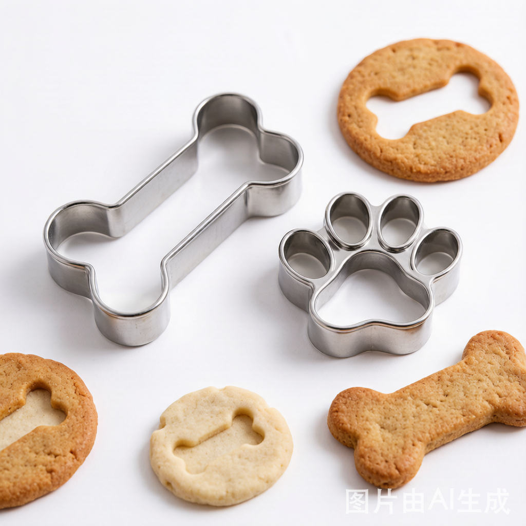 Bone-Shaped Cookie Cutter Set