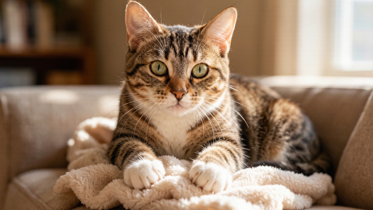 Why Do Cats Knead Blankets?