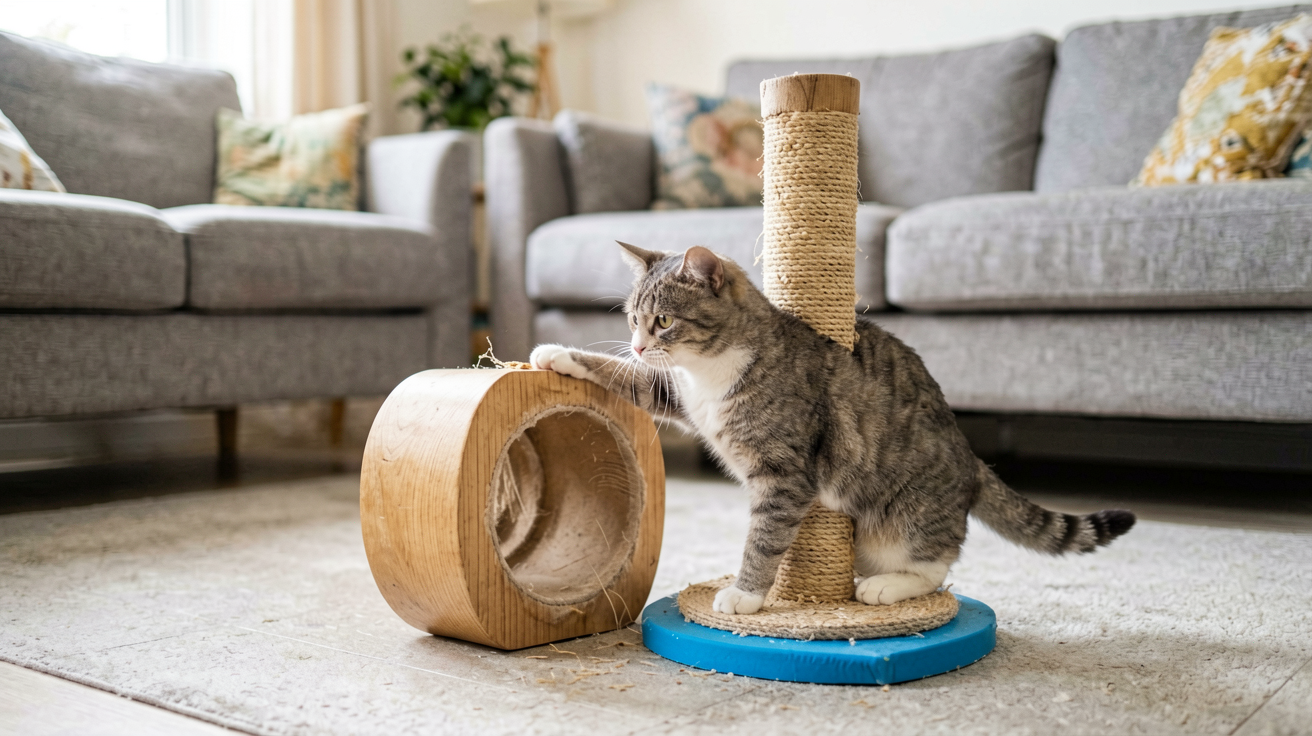 Why Do Cats Scratch Furniture and How to Stop